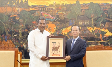  Bắc Ninh: Phó Chủ tịch Thường trực UBND tỉnh Mai Sơn tiếp Đại sứ Sri Lanka tại Việt Nam, trao đổi nhiều nội dung quan trọng