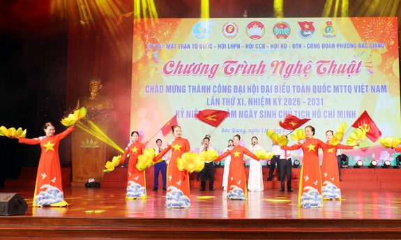  Chương trình nghệ thuật chào mừng thành công Đại hội MTTQ Việt Nam lần thứ XI