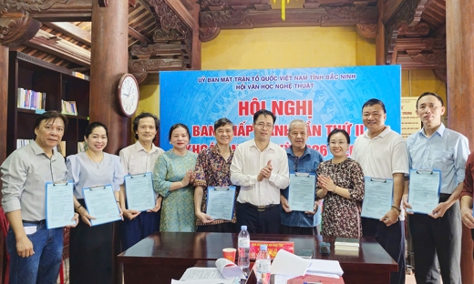 Hội Văn học Nghệ thuật tỉnh Bắc Ninh kiện toàn tổ chức, nâng cao hiệu quả hoạt động 