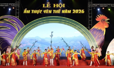   Bắc Ninh: Ấn tượng khai mạc tuần Lễ hội Ẩm thực Yên Thế năm 2026