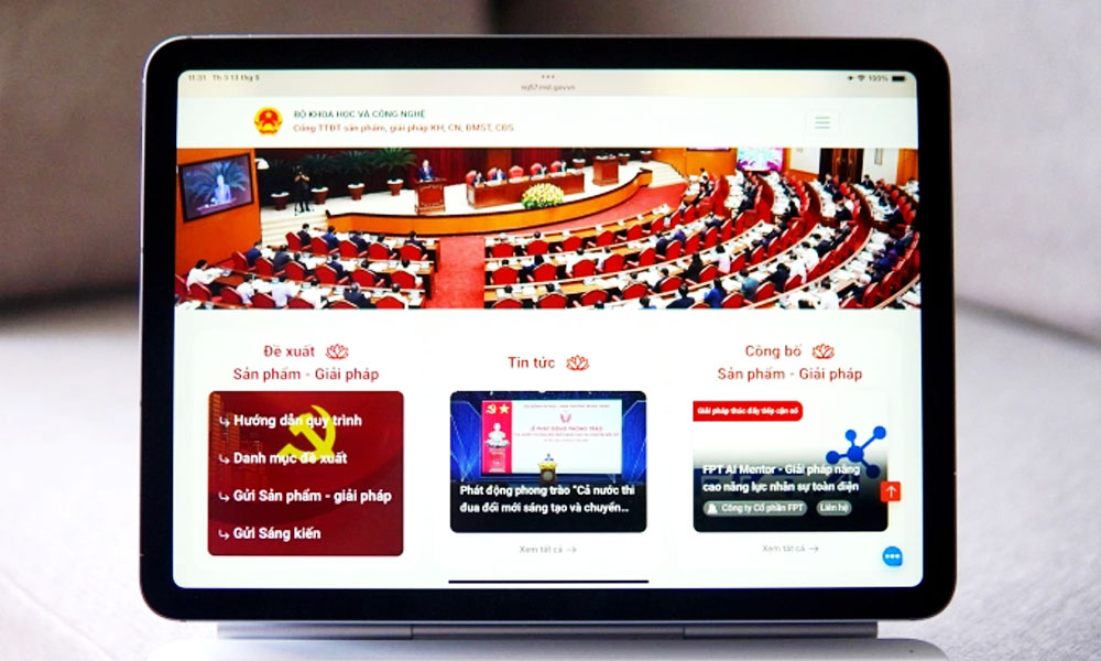 Công bố 32 sản phẩm, giải pháp khoa học công nghệ Make in Viet Nam