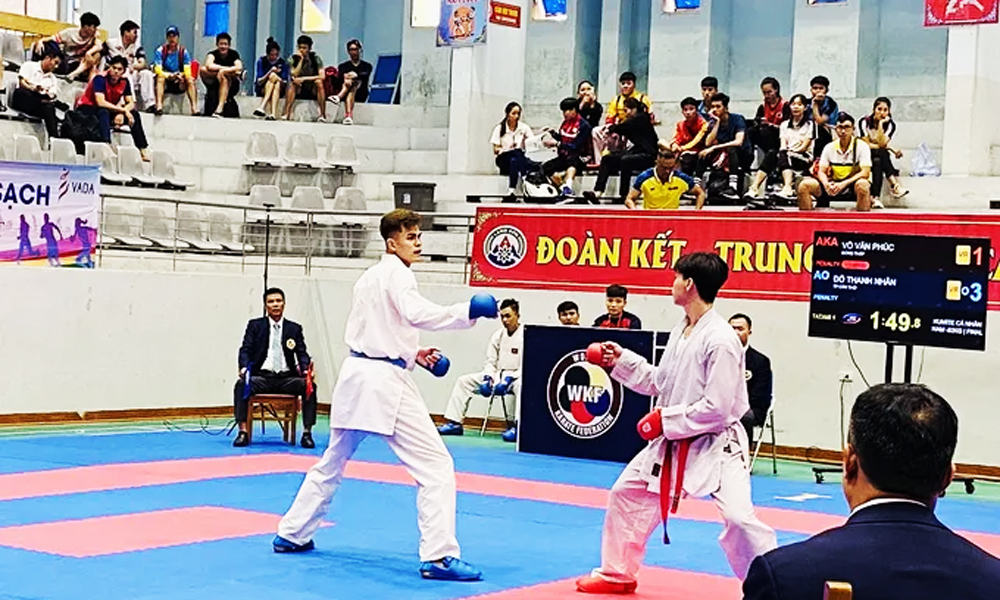Khai mạc Giải Vô địch Karate quốc gia năm 2025