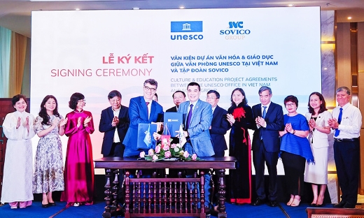 Hợp tác triển khai dự án thúc đẩy văn hóa, giáo dục và phát triển bền vững tại Việt Nam