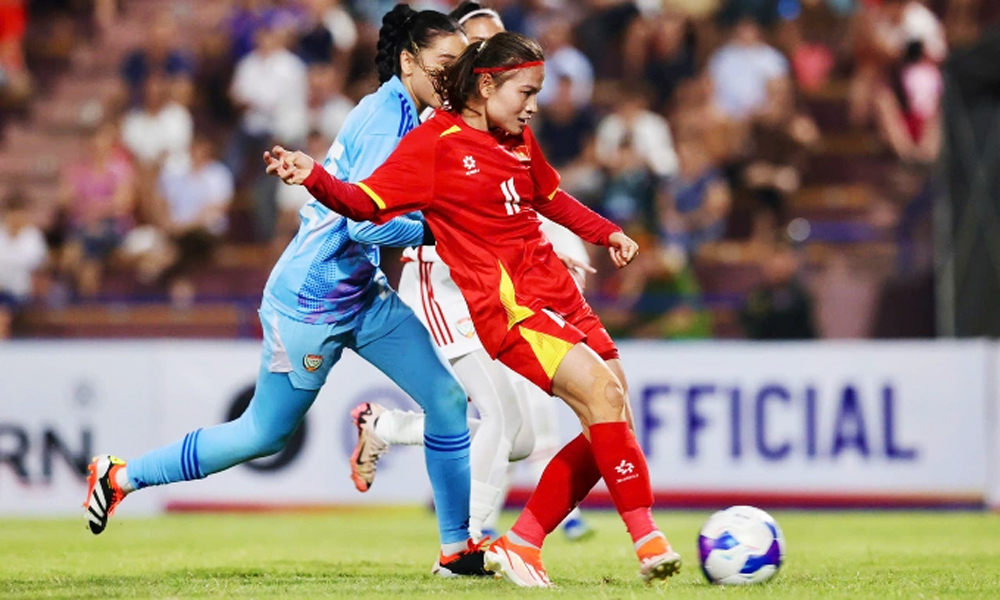  Việt Nam thắng UAE 6-0 ở vòng loại bóng đá nữ châu Á