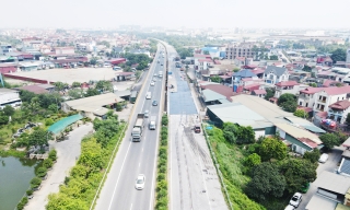 Thông xe cầu Đông Yên trên quốc lộ18, đoạn Nội Bài - Bắc Ninh