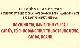 Tiếp tục xây dựng tổ chức, hoạt động của đơn vị hành chính 2 cấp bảo đảm thông suốt, hiệu quả