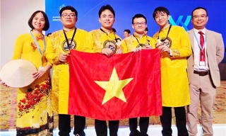 Lần đầu tiên Việt Nam giành 4 Huy chương Vàng Olympic Hóa học Quốc tế