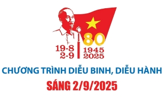 Chương trình diễu binh, diễu hành sáng mùng 2/9/2025
