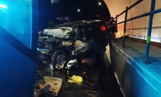 Ô tô 7 chỗ va chạm xe khách giường nằm trong hầm Đèo Ngang, 2 người chết