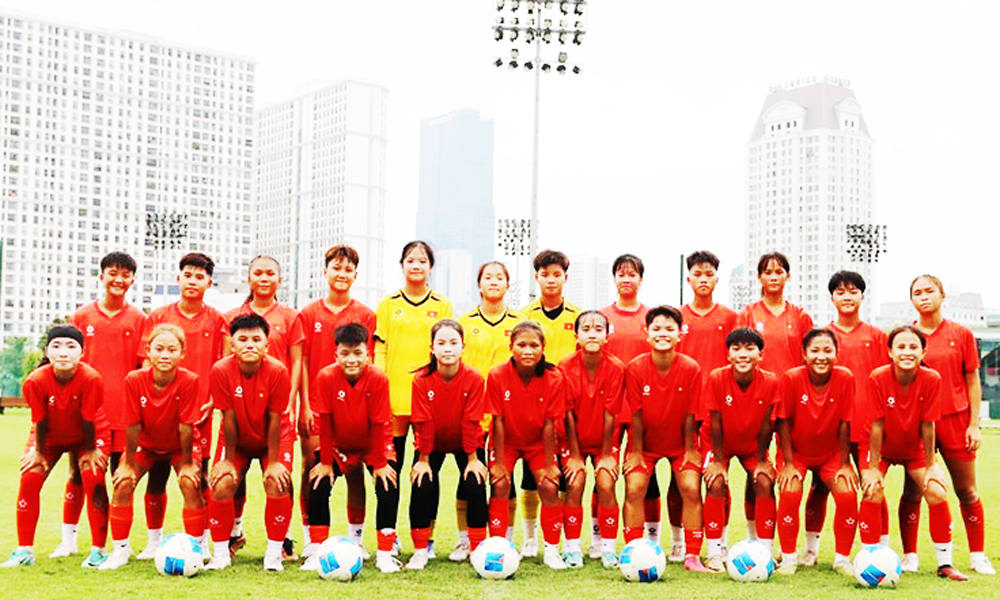  23 tuyển thủ U16 nữ Việt Nam tham dự Giải vô địch Đông Nam Á