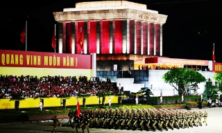 Tổng hợp luyện diễu binh, diễu hành lần thứ hai tại Quảng trường Ba Đình