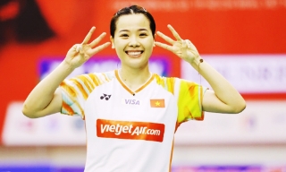 Thùy Linh vào vòng 1/8 Giải Cầu lông thế giới