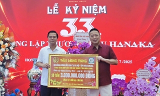 Tập đoàn Hanaka tặng quà và  ủng hộ Quỹ đền ơn đáp nghĩa tỉnh Bắc Ninh hơn 5,5 tỷ đồng