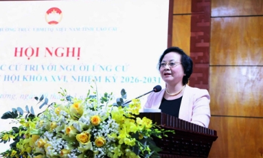  Phó Thủ tướng Phạm Thị Thanh Trà thông tin tới cử tri về lộ trình cải cách tiền lương, cắt giảm thủ tục hành chính