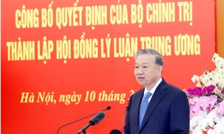 Tổng Bí thư Tô Lâm chủ trì Hội nghị công bố lập Hội đồng Lý luận TW nhiệm kỳ 2026-2031 