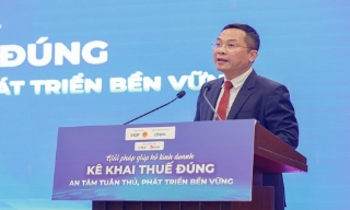 Hội thảo 'Giải pháp giúp hộ kinh doanh kê khai thuế đúng, an tâm tuân thủ, phát triển bền vững'