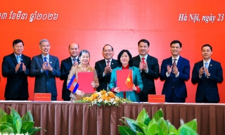 Mặt trận Tổ quốc Việt Nam-Campuchia tăng cường hợp tác giai đoạn 2026-2031 