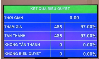 Bà Võ Thị Ánh Xuân được Quốc hội bầu giữ chức Phó Chủ tịch nước