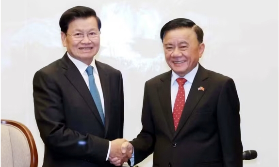 Làm sâu sắc hơn nội hàm “gắn kết chiến lược” trong quan hệ Việt Nam-Lào