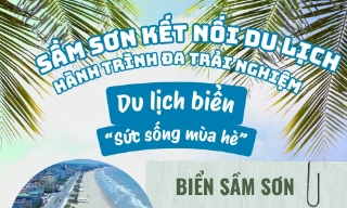 Sầm Sơn kết nối du lịch - Hành trình đa trải nghiệm