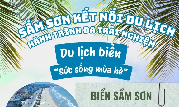 Sầm Sơn kết nối du lịch - Hành trình đa trải nghiệm