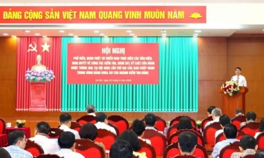  Nâng tầm công tác kiểm tra, giám sát, kỷ luật của Đảng trong tình hình mới