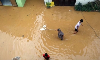 Mưa lớn khiến nước sông Bằng Giang dâng nhanh, Cao Bằng khẩn cấp ứng phó