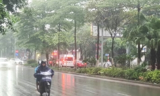 Thời tiết ngày 13/7: Mưa rào và dông tiếp diễn tại nhiều khu vực trên cả nước