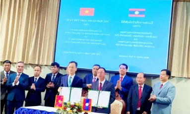  Các địa phương Việt Nam-Lào mở rộng hợp tác trên nhiều lĩnh vực