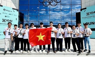 7 học sinh đội tuyển Việt Nam đoạt huy chương tại Olympic AI quốc tế