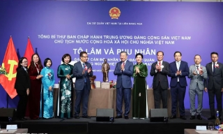 Tổng Bí thư, Chủ tịch nước mong doanh nhân người Việt tại Nga tiếp tục là hạt nhân thúc đẩy hợp tác hai nước