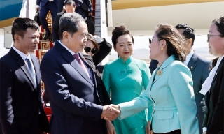 Chủ tịch Quốc hội Trần Thanh Mẫn và Phu nhân bắt đầu thăm chính thức Mông Cổ