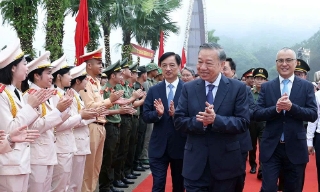 Tổng Bí thư, Chủ tịch nước dự Lễ kỷ niệm 72 năm Ngày Bác Hồ về thăm Đền Hùng và khánh thành Tượng đài “Bác Hồ với ngày hội non sông”