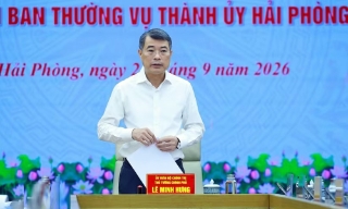 Thủ tướng Lê Minh Hưng: Hải Phòng phải chuẩn bị đội ngũ lãnh đạo có tư duy chiến lược, năng lực kiến tạo