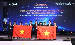 Khai mạc Kỳ thi Olympic thiên văn và vật lý thiên văn quốc tế lần thứ 19
