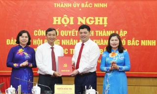 Bắc Ninh: Công bố quyết định thành lập Đảng bộ HĐND thành phố