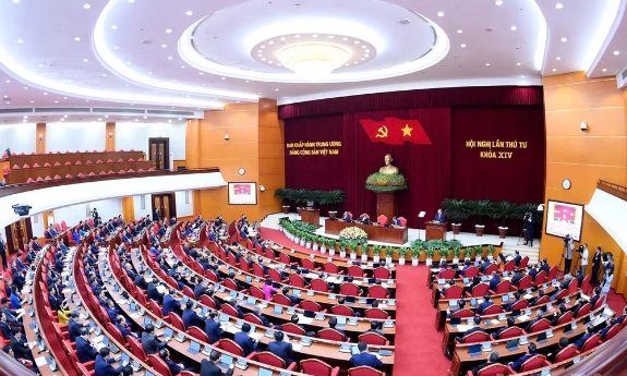 Ngày làm việc thứ ba Hội nghị lần thứ tư Ban Chấp hành Trung ương Đảng khóa XIV