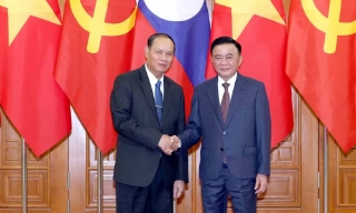 Khẳng định quyết tâm đưa quan hệ Việt Nam-Lào phát triển thực chất, bền vững hơn