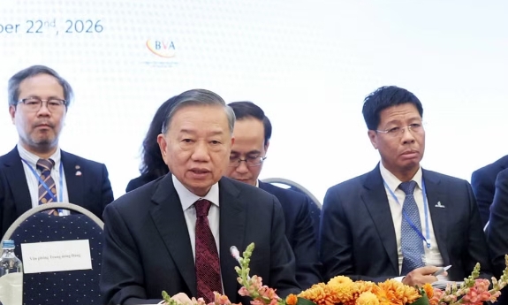 Tổng Bí thư, Chủ tịch nước Tô Lâm dự tọa đàm cấp cao với lãnh đạo doanh nghiệp tiêu biểu châu Âu và Bỉ