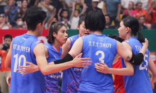Bóng chuyền nữ Việt Nam thua tiếc nuối trước Thái Lan
