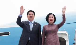 Chủ tịch nước Lương Cường kết thúc tốt đẹp chuyến thăm cấp Nhà nước Cộng hòa Angola