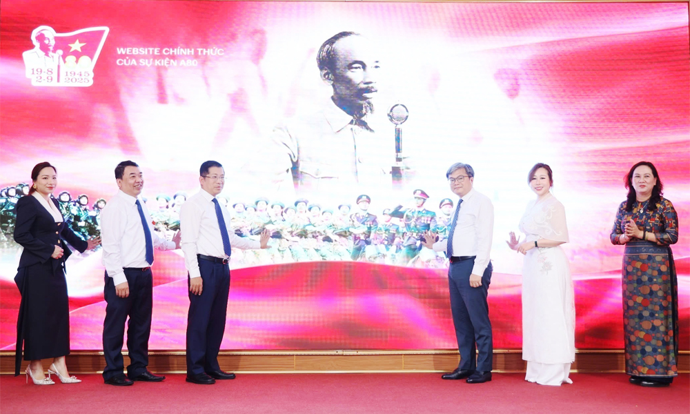 Hà Nội ra mắt nền tảng số “A80 - Tự hào Việt Nam”