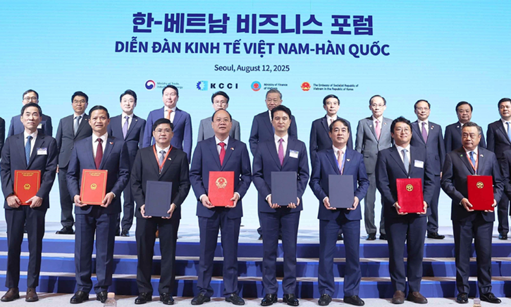  Tổng Bí thư Tô Lâm dự Diễn đàn Kinh tế Việt Nam - Hàn Quốc