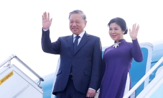 Tổng Bí thư Tô Lâm và Phu nhân kết thúc tốt đẹp chuyến thăm cấp Nhà nước tới Hàn Quốc