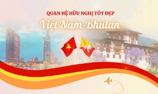 Quan hệ hữu nghị tốt đẹp Việt Nam-Bhutan