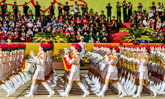 Đài Truyền hình Việt Nam thông báo về việc tiếp sóng truyền hình trực tiếp lễ diễu binh, diễu hành