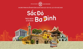 "Sắc đỏ Ba Đình" mang đến trải nghiệm độc đáo cho du khách