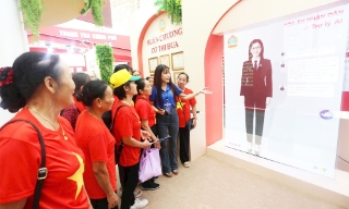 Ấn tượng với loạt giải pháp AI của người Việt tại Triển lãm thành tựu đất nước