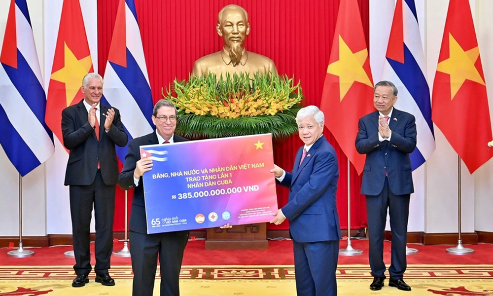  Hơn 400 tỷ đồng ủng hộ nhân dân Cuba sau chưa đầy một tháng phát động