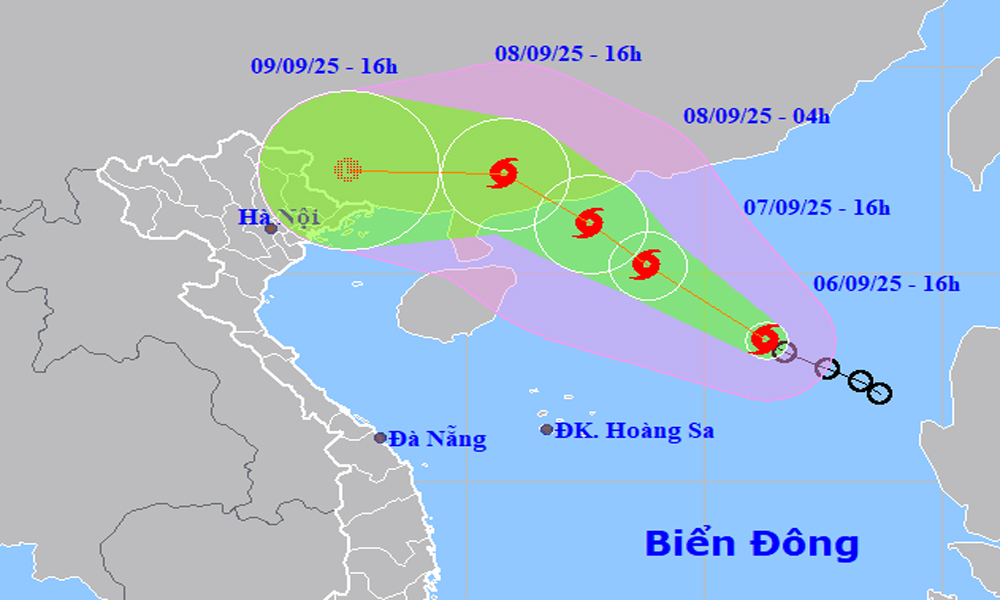  Áp thấp nhiệt đới mạnh lên thành bão